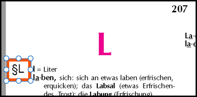Datei:Nachschlagewerke im PDF-Format am PC mit Adobe Acrobat Abb05 Textfeld Groesse und Position anpassen.png